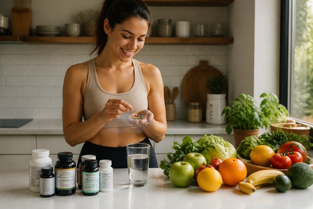 Professional illustration showing Person for best supplements for holistic health 2026