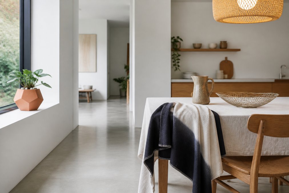 Step-by-step visual guide for sustainable luxury home decor
