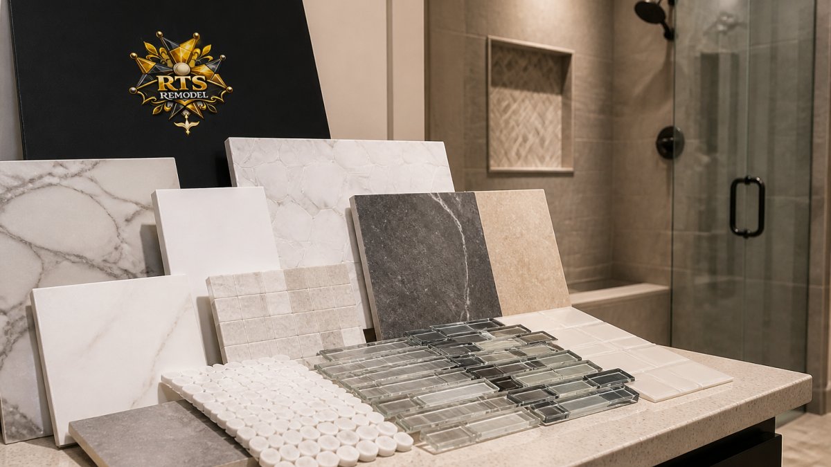 Best Tile Materials for Custom Shower Walls