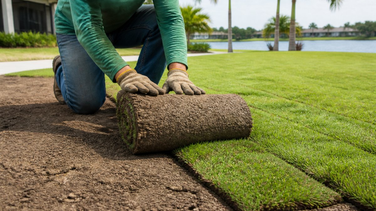 Best Time to Lay Sod: A Florida Guide