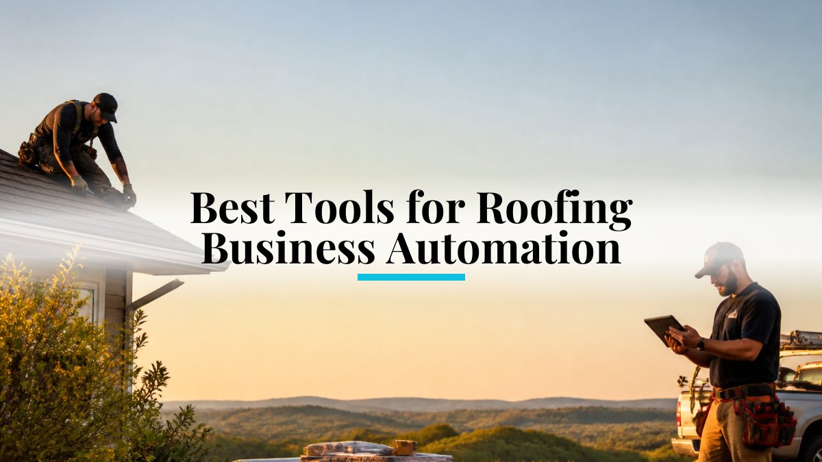 Best Tools for Roofing Business Automation