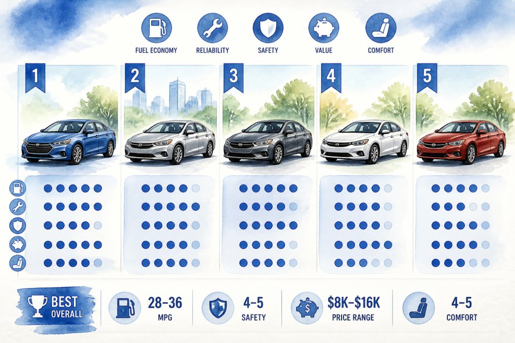 Best Used Sedans for Daily Commuting in 2026