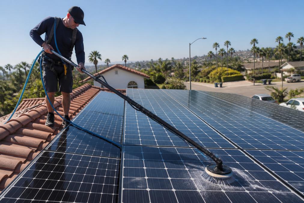 Best Way to Clean Solar Panels Safely: 2026 Guide
