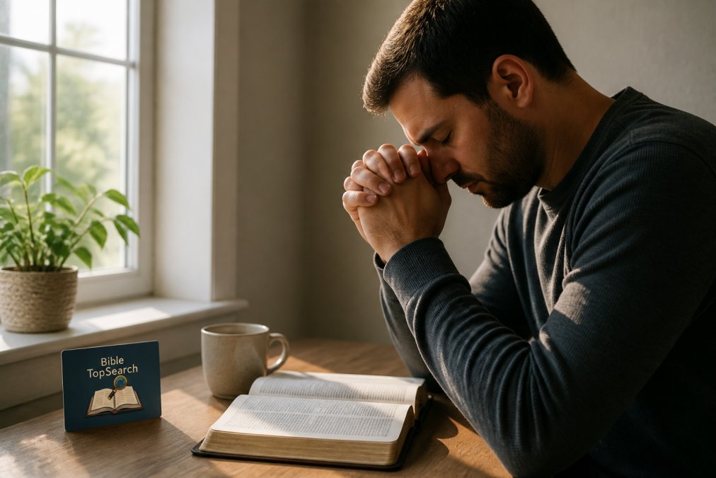 Professional illustration showing Bible for biblical guidance for life choices
