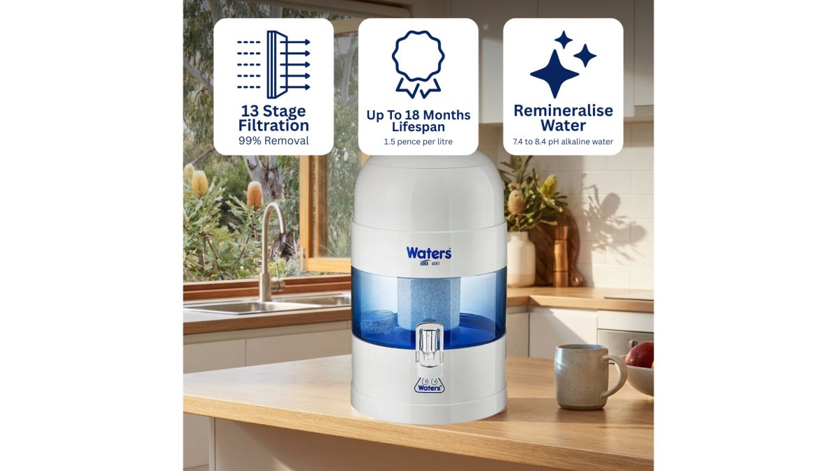 BIO 400 MAX 7 Litre Bench Top Water Filter