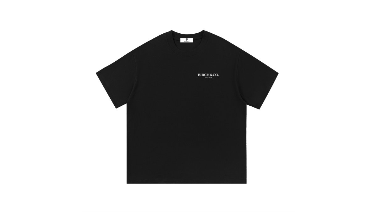 Birch & Co. Heavyweight Essential Cotton T-Shirt