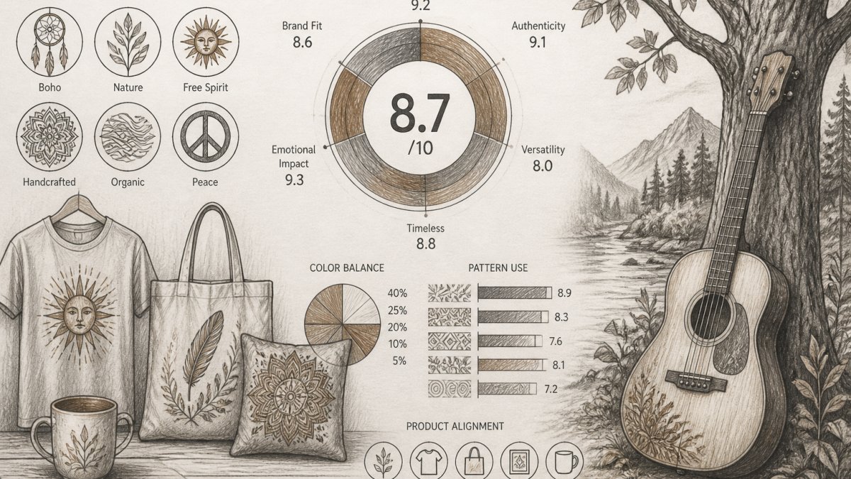 Bohemian Graphic Design for Business: A 2026 Guide