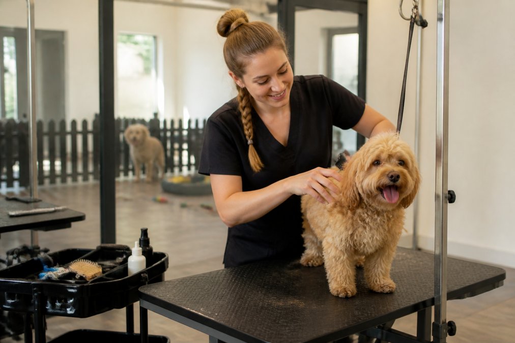 Book Cage Free Grooming in Marlboro for Anxious Dogs
