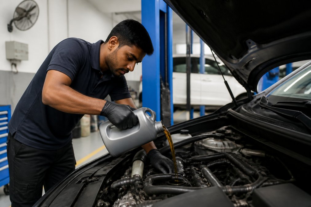 Book Car Oil Change Dubai Online: Step-by-Step Guide