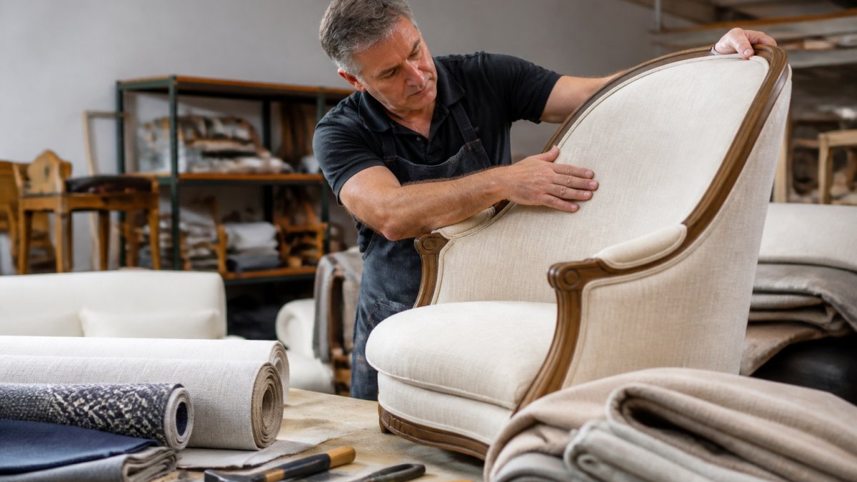 Book Custom Furniture Upholstery Service: 2026 Guide