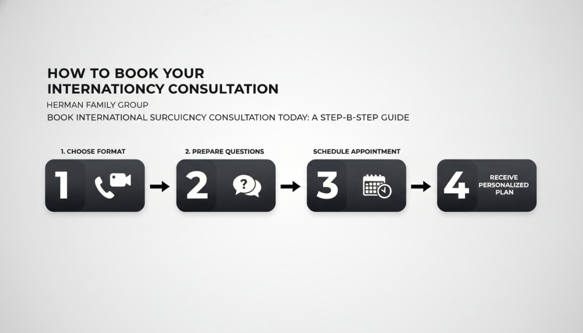 Step-by-step visual guide for surrogacy consultation