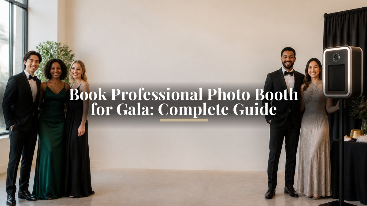Book Professional Photo Booth for Gala: Complete Guide