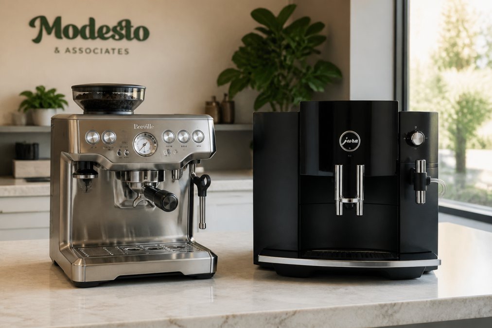 Breville vs Jura Espresso Machine Comparison