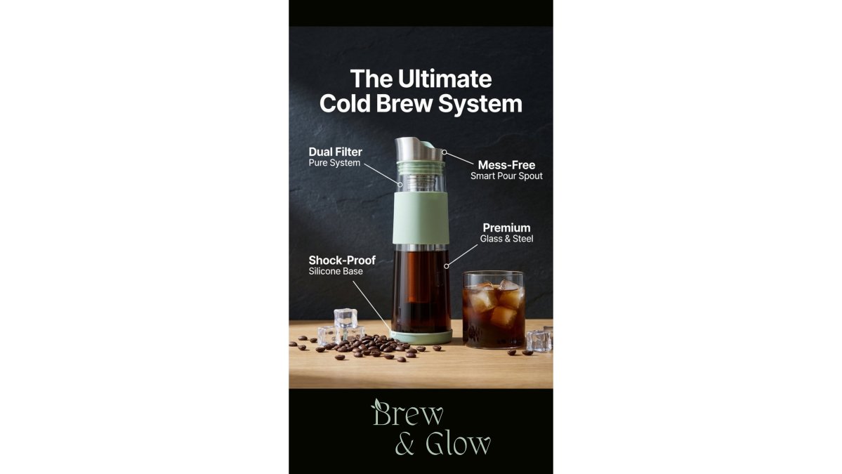 Brew and Go Cold Brew Coffee Maker