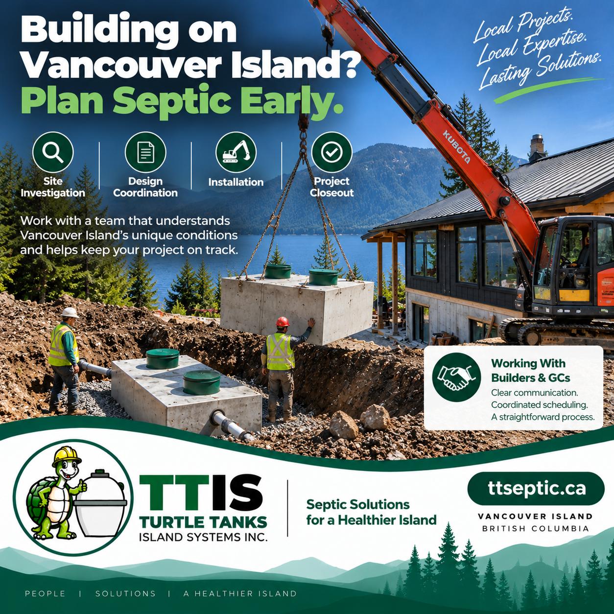Building Septic Solutions Early