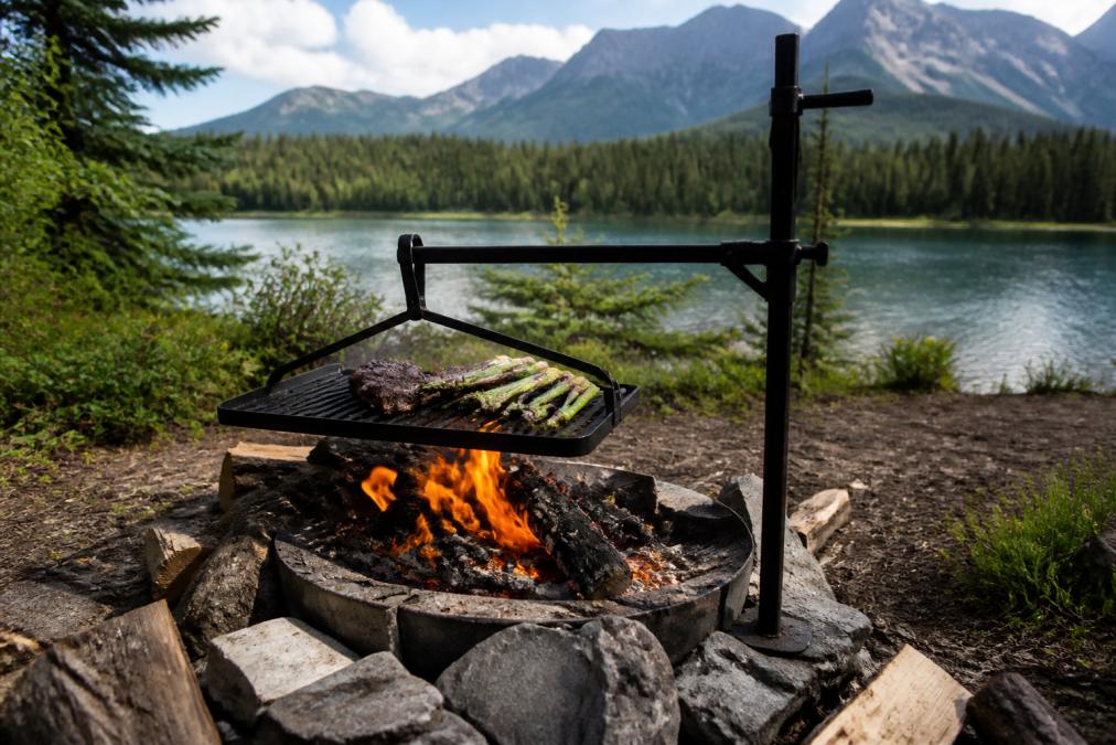 Buy a Durable Campfire Grill for Backcountry Trips