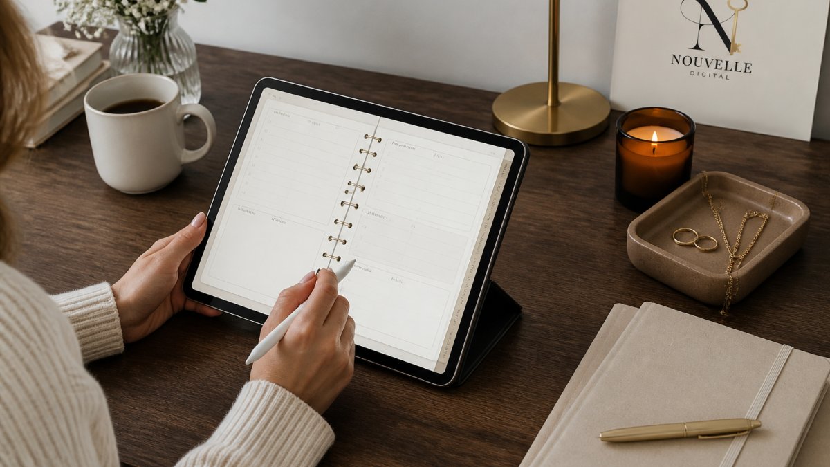 Buy Aesthetic Digital Planner Templates for iPad