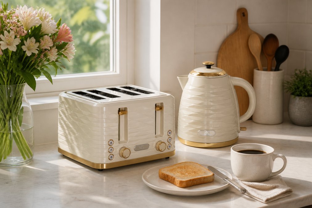 Professional illustration showing appliance sets