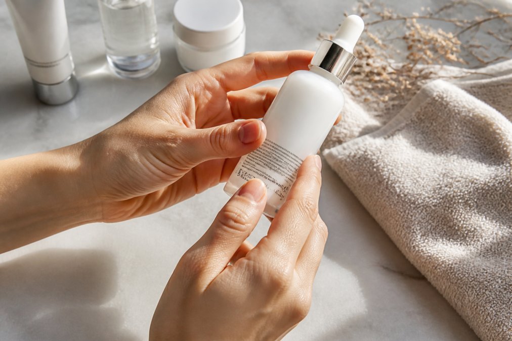 Professional illustration showing Close, Korean for authentic korean beauty products