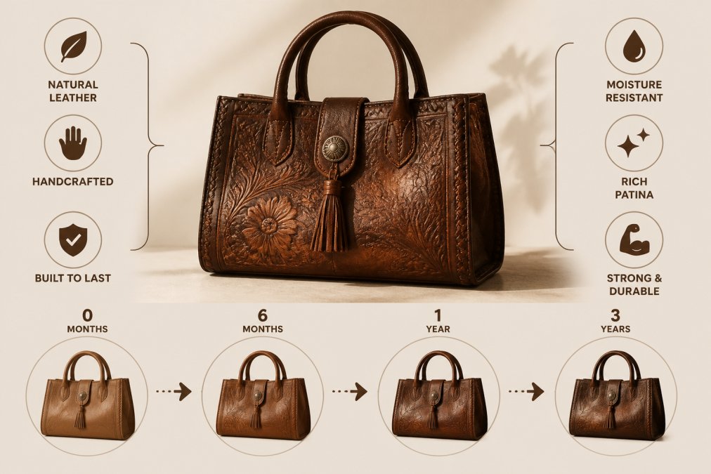 Best practices diagram for authentic mexican leather handbags