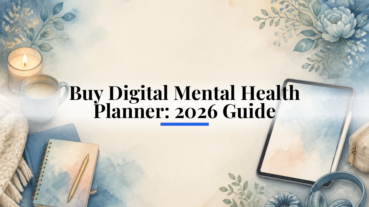 Buy Digital Mental Health Planner: 2026 Guide