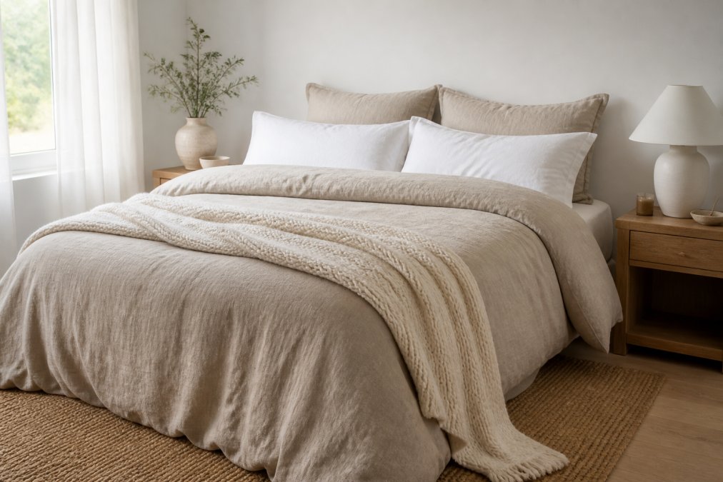 Step-by-step visual guide for French for elegant quilt covers