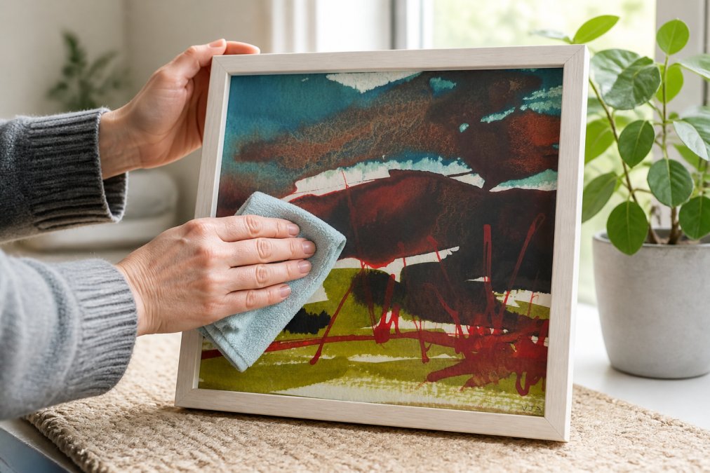 Professional illustration showing Close for original scottish landscape art