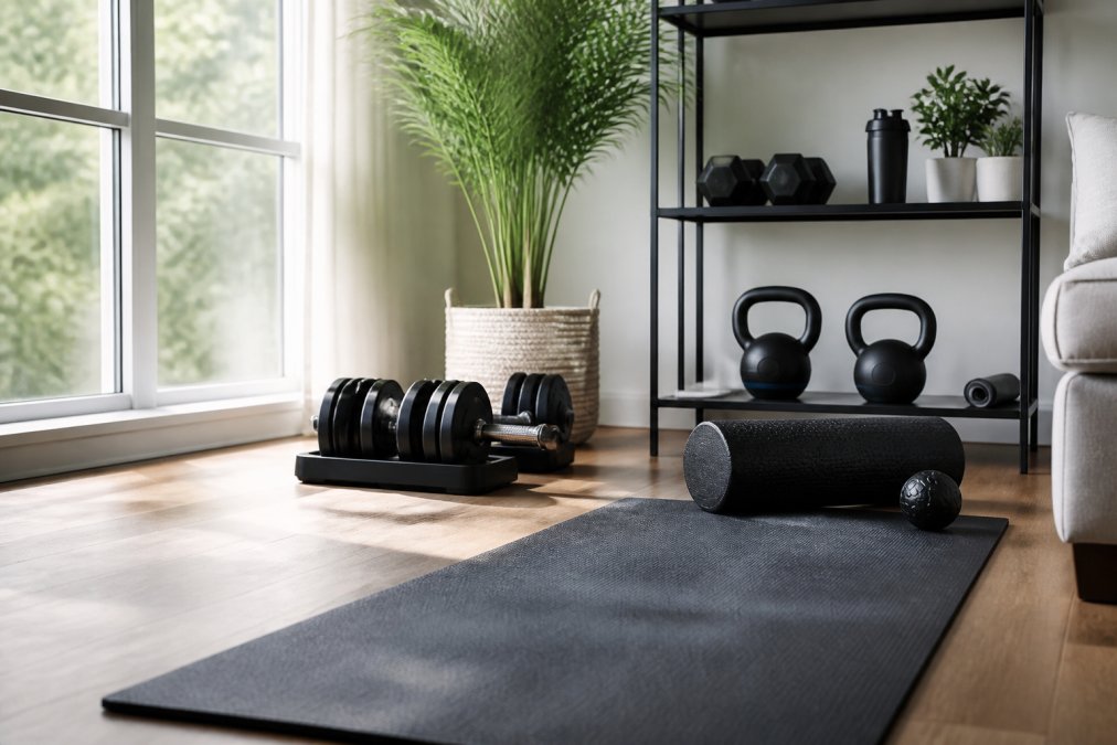 Software tools interface for home and gym and setup concepts for quality fitness gear