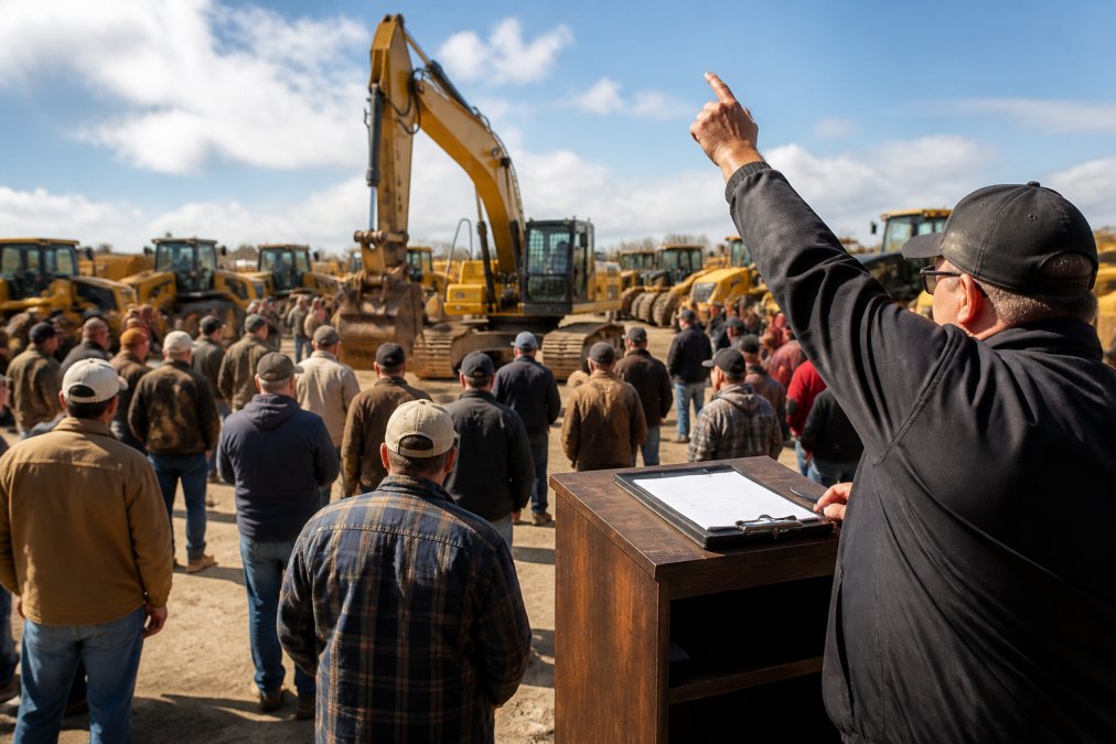 Buying Heavy Equipment at Auction: Pros and Cons
