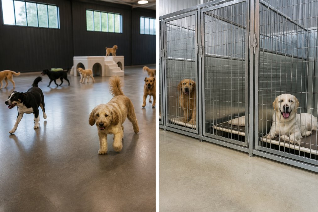 Cage Free vs Kennel Boarding: Which Is Best for Your Dog?