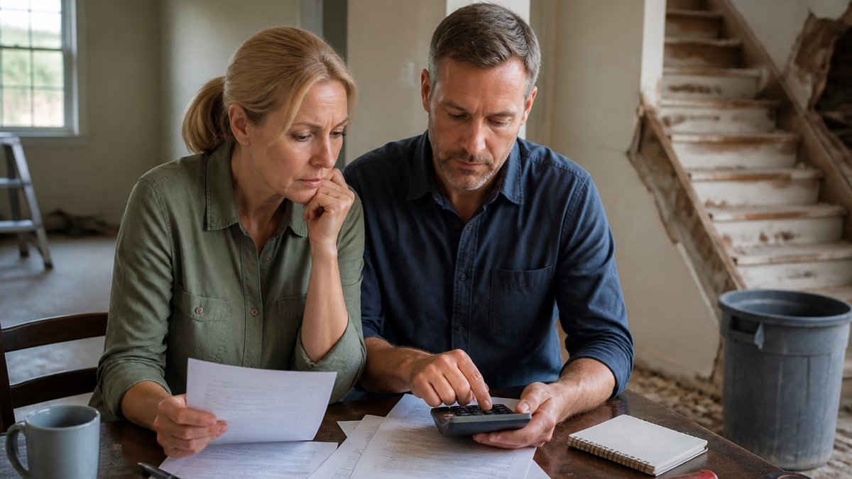 Calculate the Cost to Sell a House With Major Repairs