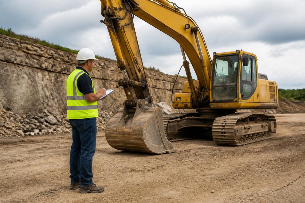 Calculating Total Cost of Ownership for Used Excavators