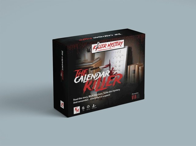 Calendar Killer Front Of Box