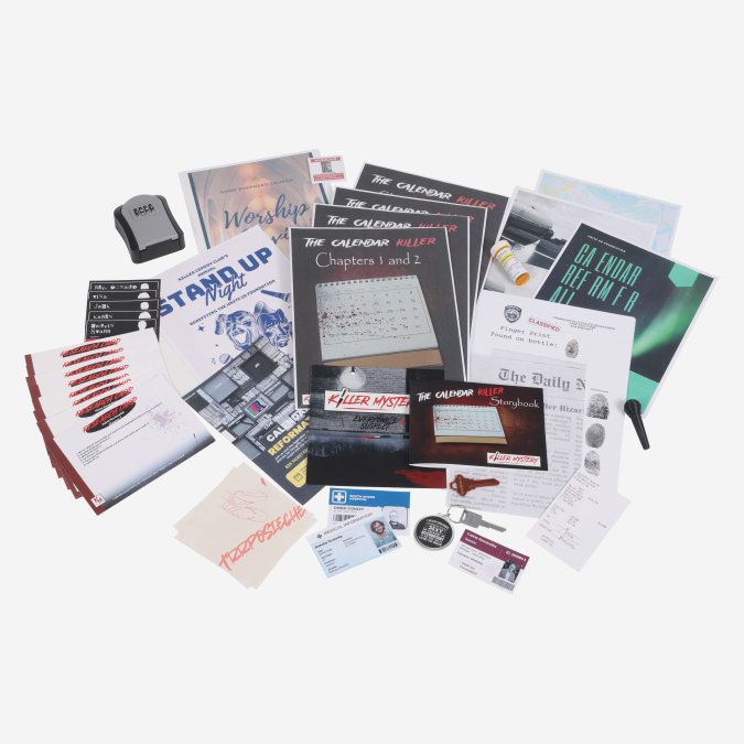 Calendar Killer Game Contents Picture