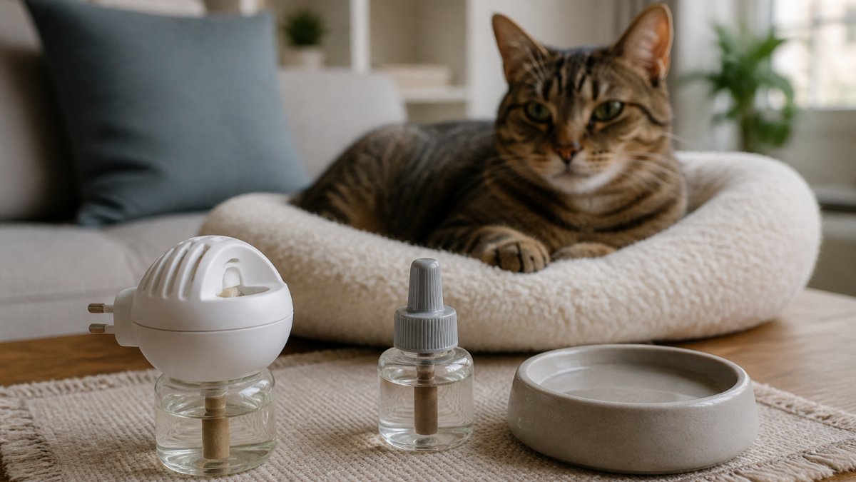 Calming Pheromone Diffusers for Anxious Cats: A Guide
