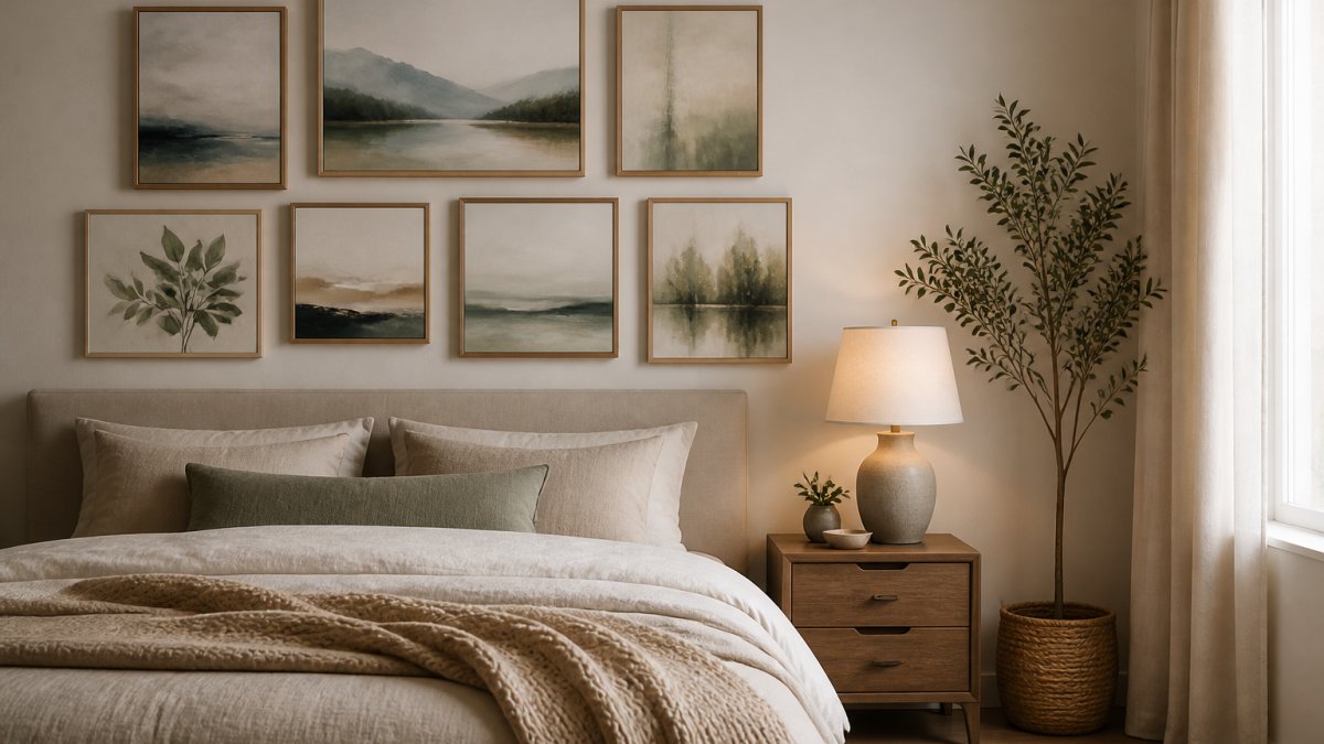 Calming Wall Art for Bedroom Decor: 7 Soothing Ideas