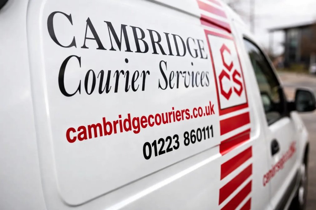 Cambridge Courier Services Van Branding (1)