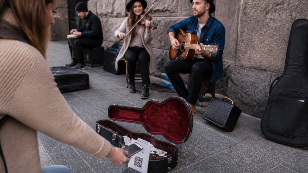Can Buskers Avoid Transaction Fees on Digital Tips?
