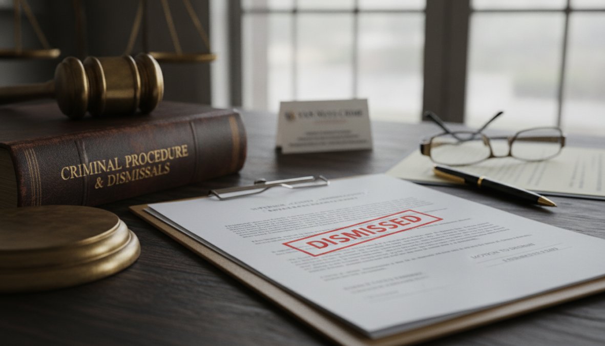 Can I Get My Criminal Case Dismissed? Legal Grounds & Process