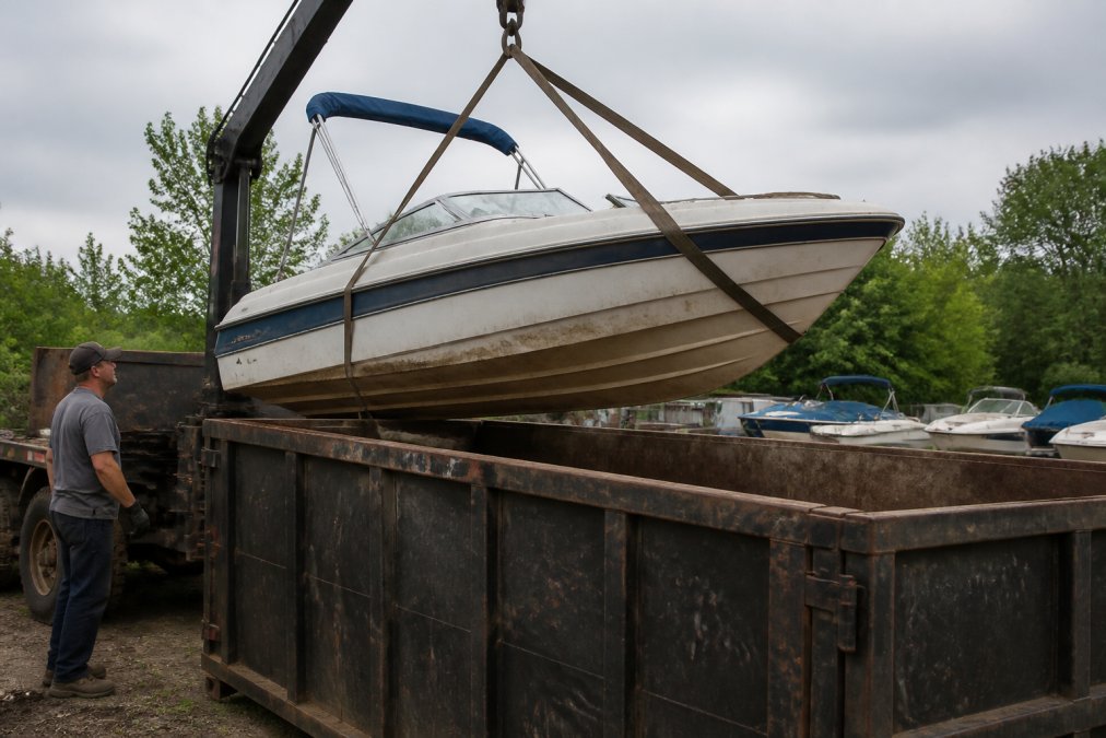 Can Junk Removal Take Boats? A Complete Guide