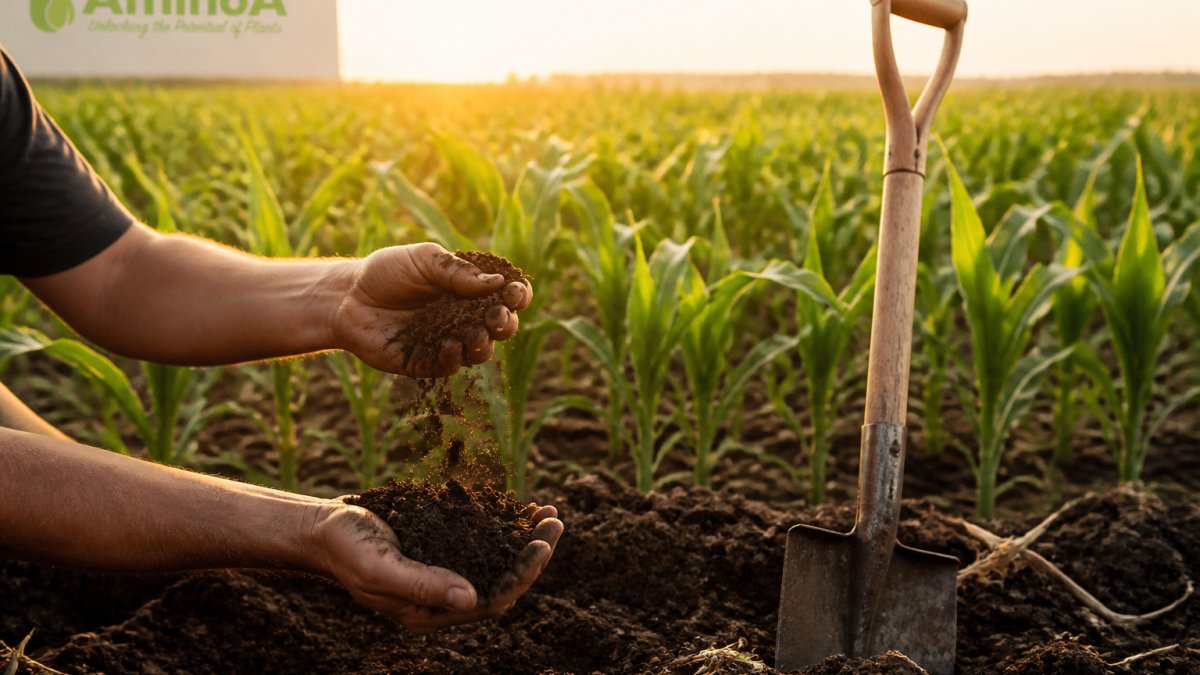Can organic soil treatments improve crop resilience?