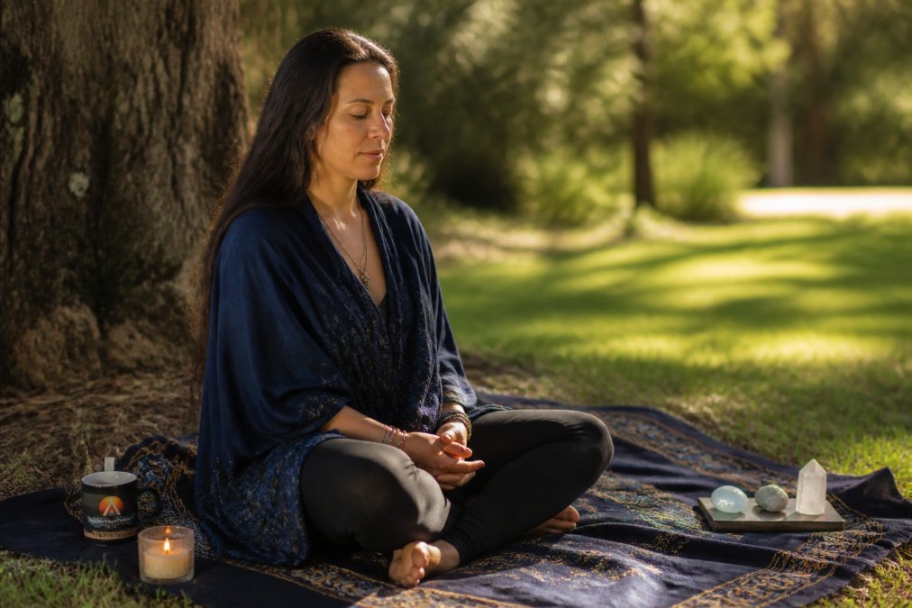 Can Psychic Readings Help With Grief 2 Professional illustration showing person and sitting and outdoors concepts for can psychic readings help with grief