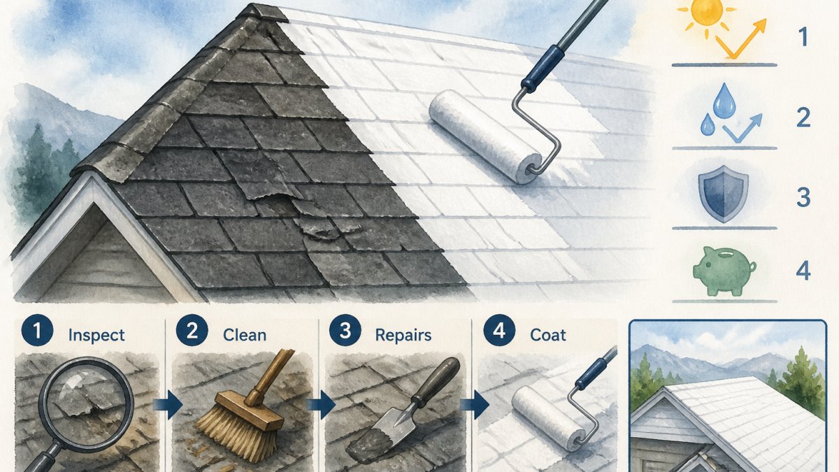 Can You Apply Roof Coating Over Old Shingles?