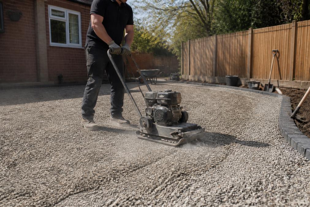 Step-by-step visual guide for Professional for pour resin over gravel