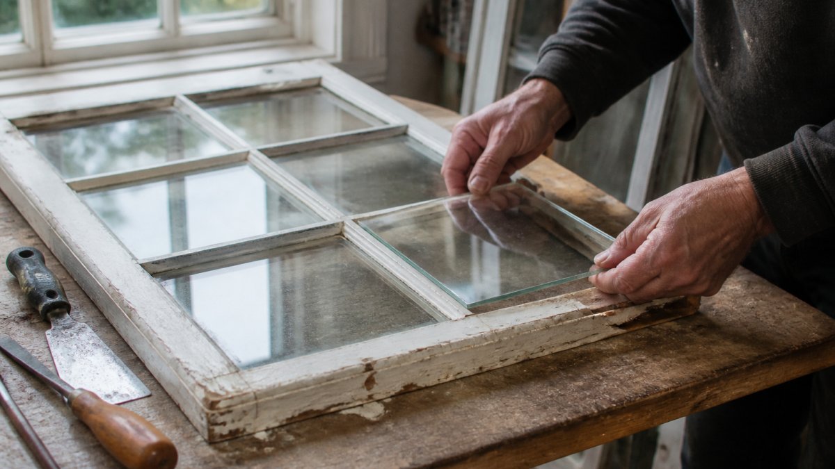 Can You Replace Glass in Old Window Frames?