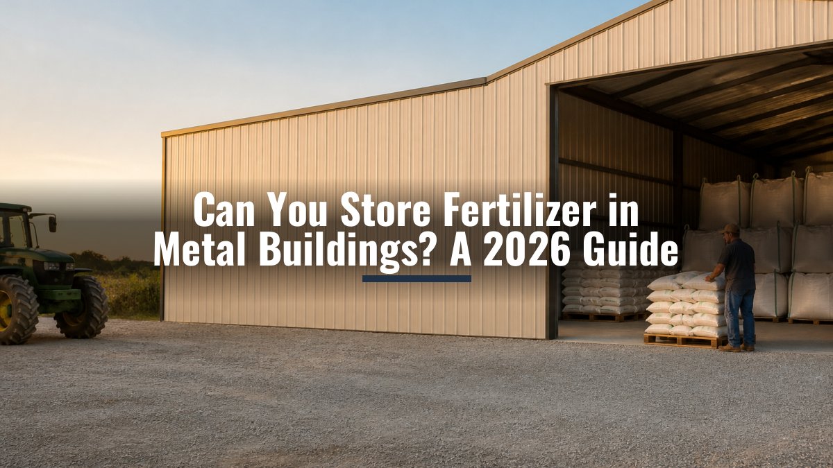 Can You Store Fertilizer in Metal Buildings? A 2026 Guide