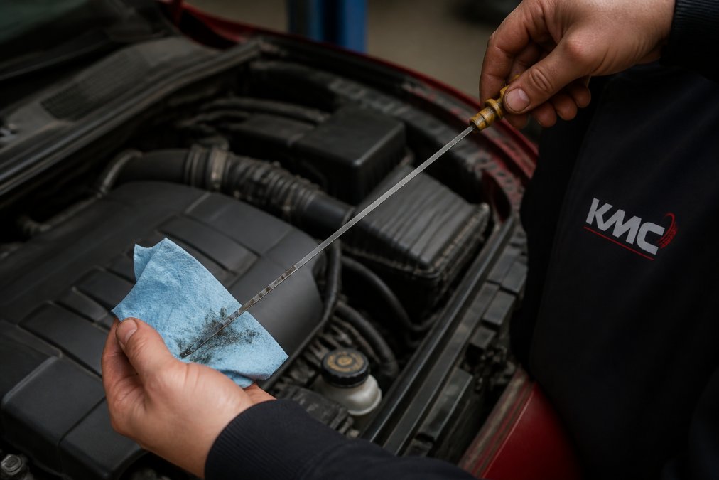 Professional illustration showing Close for car maintenance tips for commuters