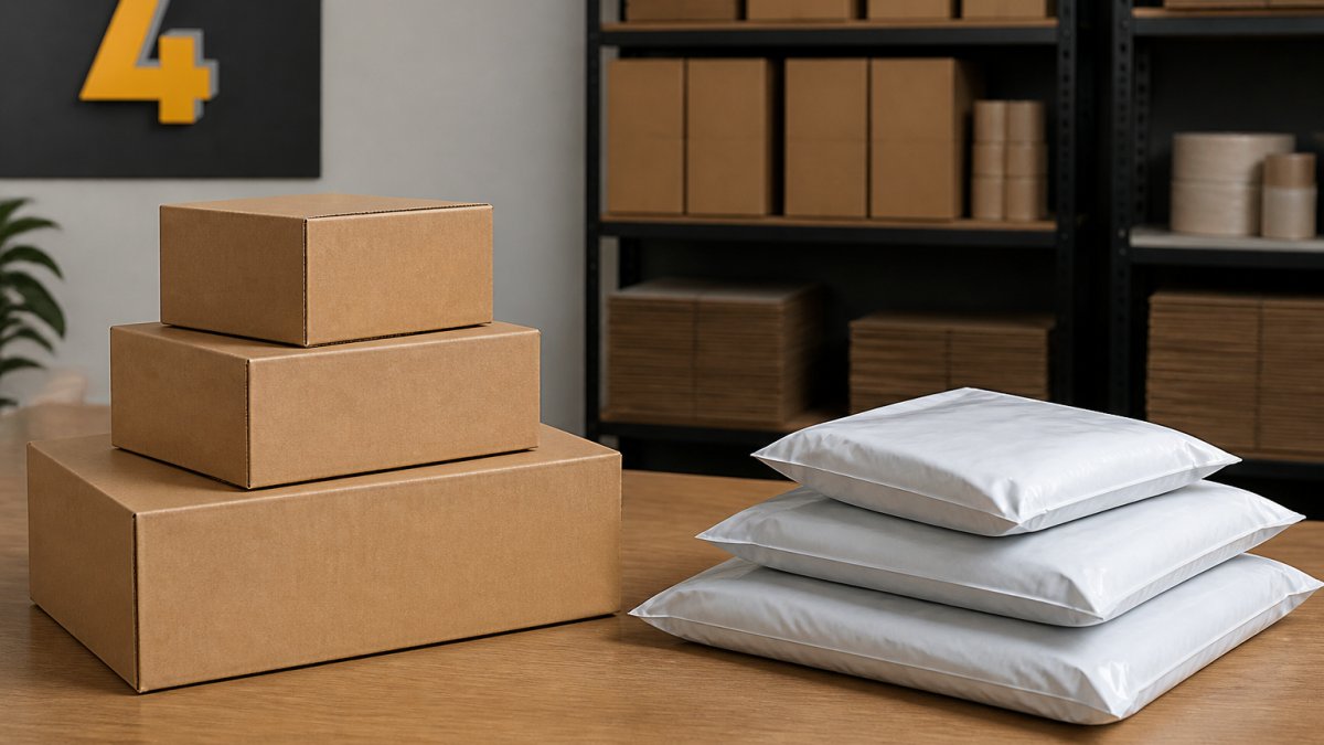 Cardboard Boxes vs Mailing Bags: A Guide for Small Retailers