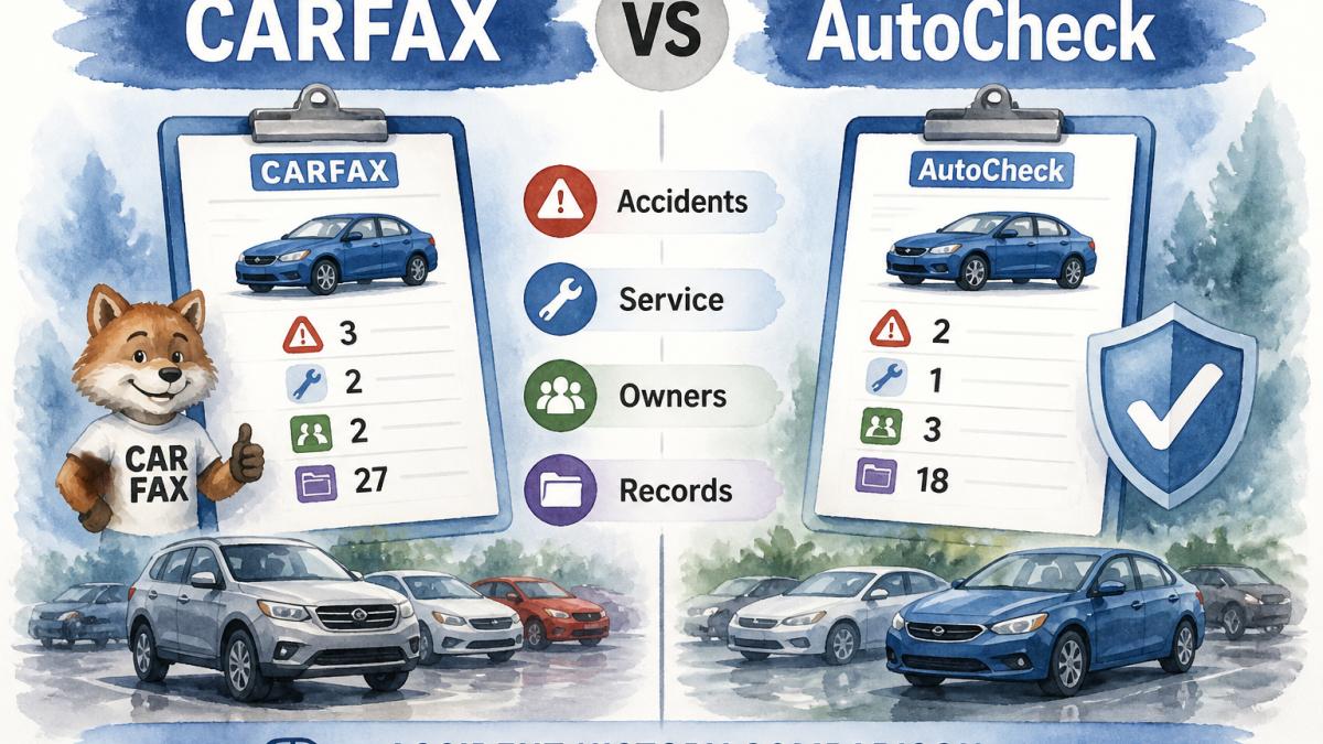 CARFAX vs AutoCheck: Accident History Comparison