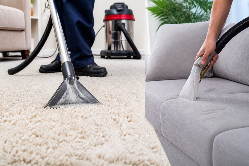 Carpet and Upholstery Cleaning Bundle Deals